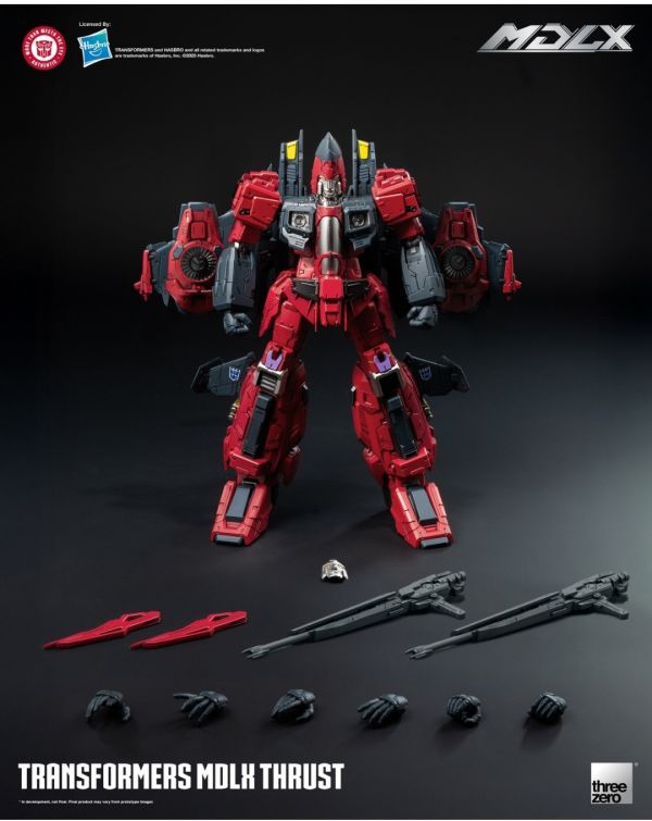 正版授權 Threezero MDLX 變形金剛 Thrust 衝鋒 