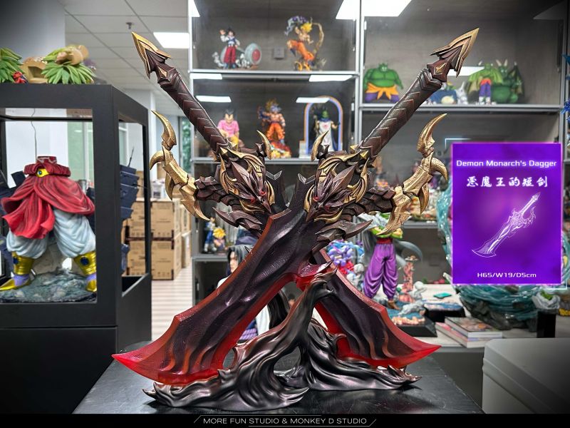 魔風×漫奇工作室 我獨自升級1/1武器 惡魔王的短劍 