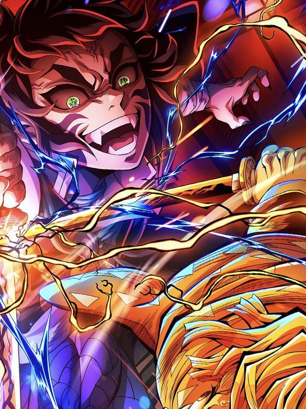 星空《鬼滅無限城C版》鬼滅之刃無限城篇裝飾畫 
