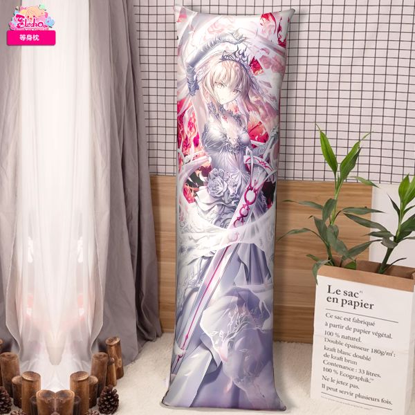 阿喵畫社 婚紗吾王saber高清裝飾畫 