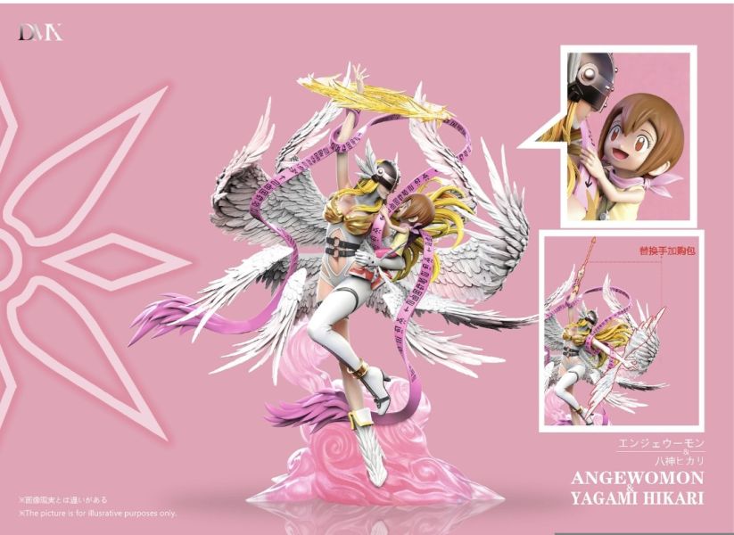 DMX STUDIO 數碼寶貝一代騎乘第六彈/第七彈（天使獸&阿武 天女獸&嘉兒） 