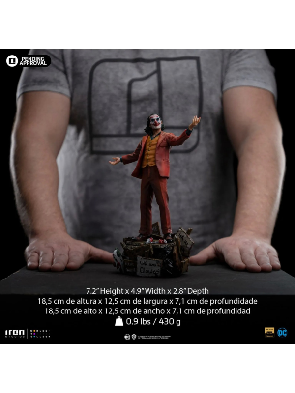 Iron Studios 1/10 Joker小丑 亞瑟·佛萊克 