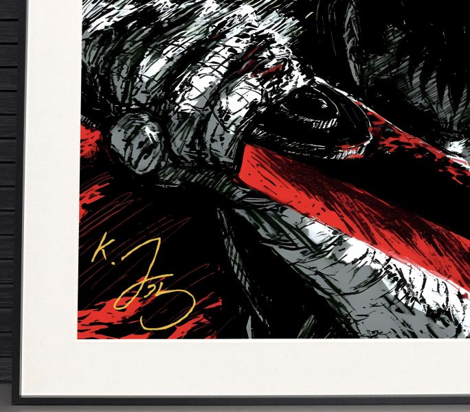 H2工作室 《格斯》劍風傳奇烙印勇士烙印戰士Berserk裝飾畫 