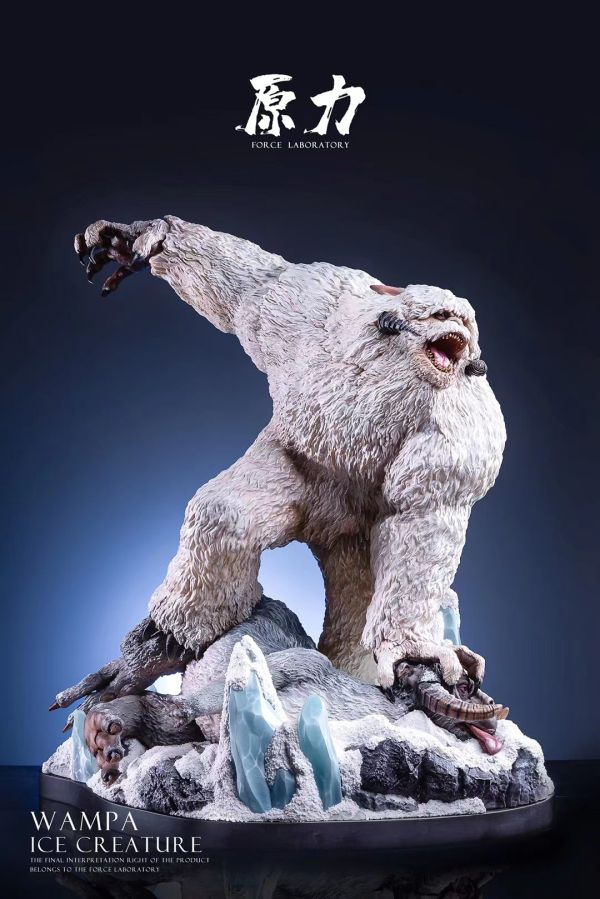 原力實驗室Wampa冰獸雪怪雕像 