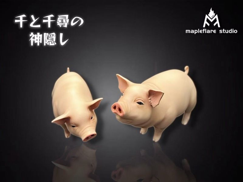 楓焰工作室 神隱少女系列 電影封面 千尋與父母 