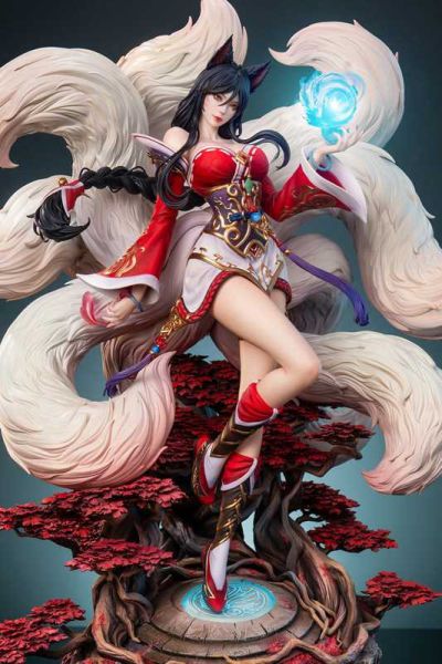正版授權 集美殿堂 《英雄聯盟》九尾妖狐 阿狸 限量雕像 