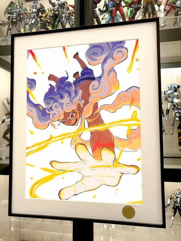 星空《天降尼卡》luffy魯夫五檔海賊王op裝飾畫 