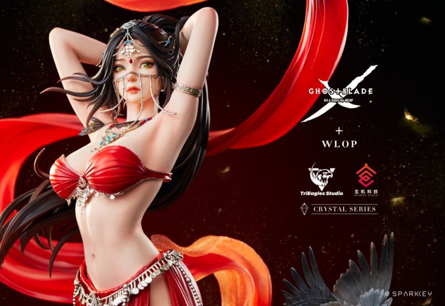 【現貨】正版授權 TRIEAGLES 《鬼刀》雕像系列-《風曳》 