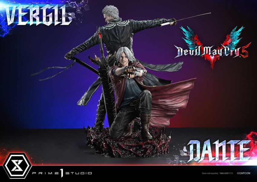正版授權 Prime 1 Statue 1/6 鬼泣5 Vergil維吉爾&Dante但丁 