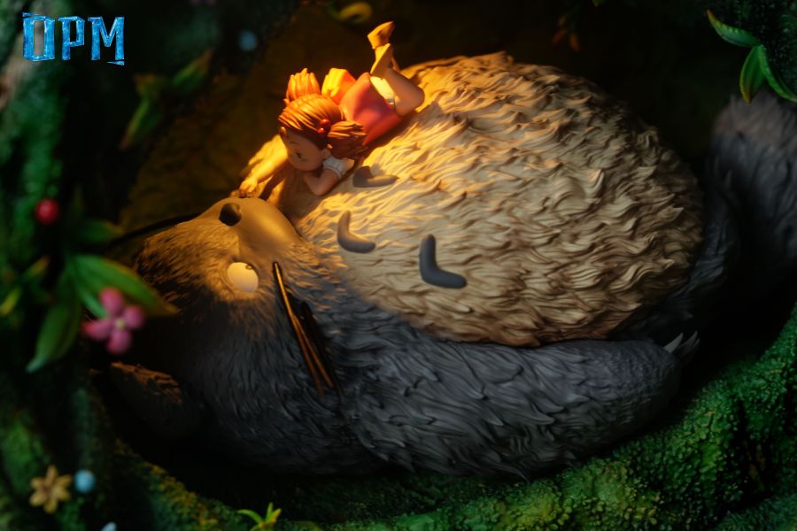 OPM-Studio 宮崎駿桌面場景系列013-龍貓貓-樹洞龍貓 