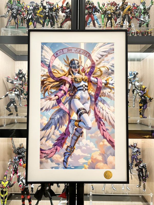 星空 《空之天女獸》數碼寶貝Digimon裝飾畫 