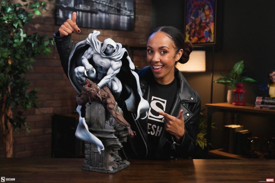 正版授權 Sideshow 60cm 漫威 Moon Knight 月光騎士 