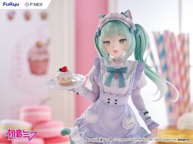 正版授權 F:NEX 初音未來 X 甘城貓貓 貓耳女僕裝 