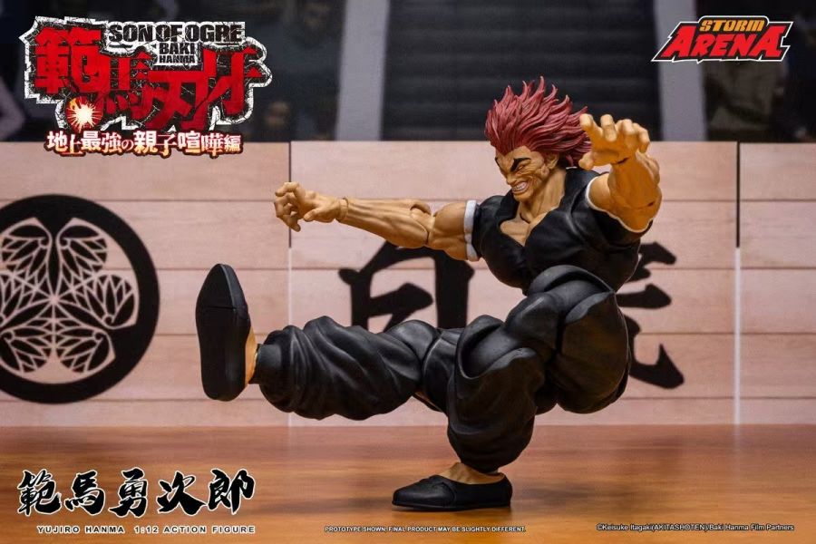 Storm Toys 1/12 人氣漫畫 刃牙 範馬勇次郎 可動人偶 