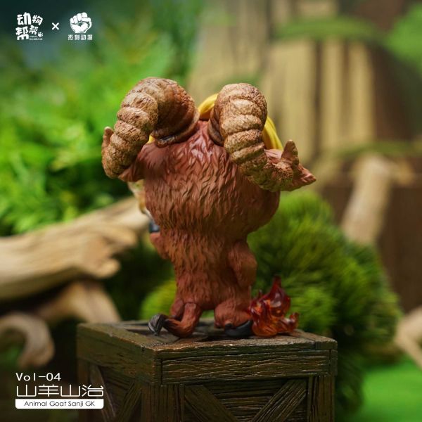 傑刻動漫 x 動物幫 動物cos系列-山羊 香吉士 