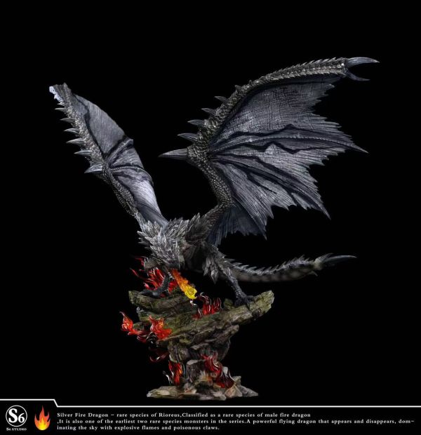 【現貨】S6工作室 怪物獵人共鳴系列（銀火龍&蒼火龍&雄火龍） 