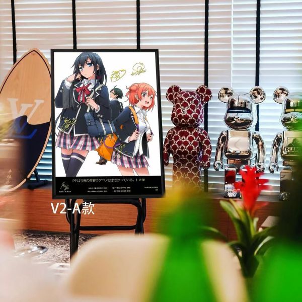 千鳥社 《春物 第二彈》我的青春戀愛物語聲優簽名裝飾畫 