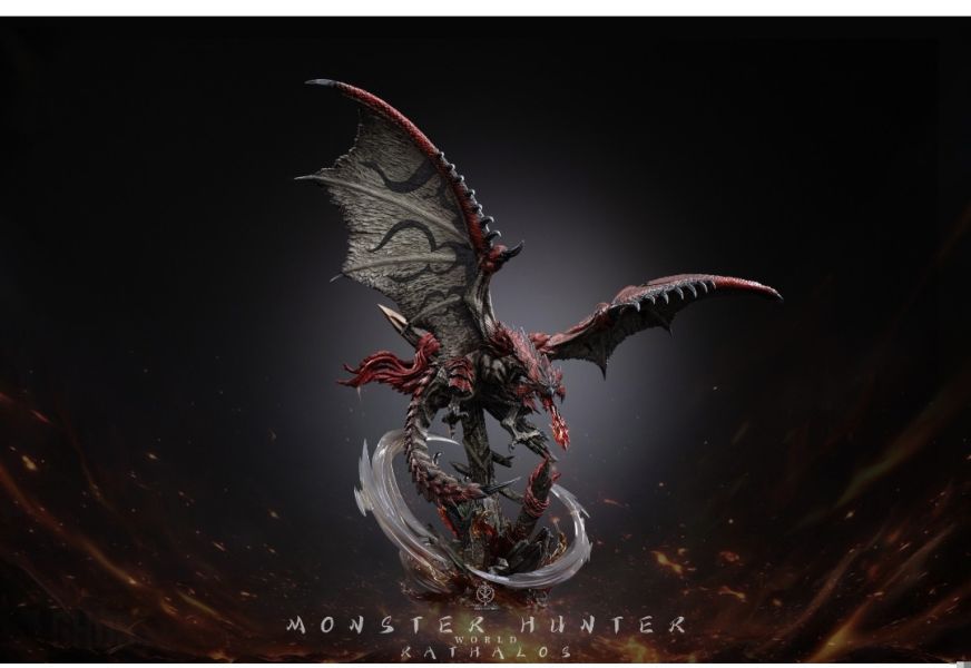 Edge studio 怪物獵人（雄火龍 銀火龍 蒼火龍） 