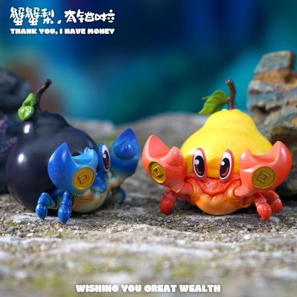 傑刻動漫×動物幫幫農場 有鉗的蟹蟹梨 