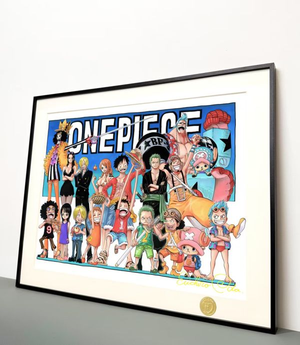 H2工作室 《成長》海賊王魯夫索隆香吉士娜美喬巴烏索普裝飾畫 