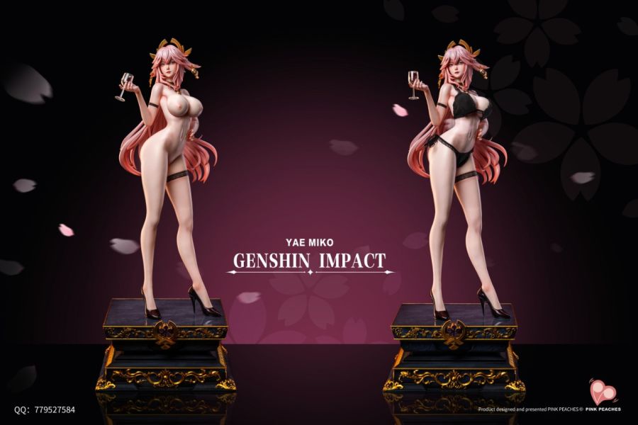 【補款】Pink Peaches粉桃工作室 禮服系列第一彈 Yae Miko 八重神子 多版本 
