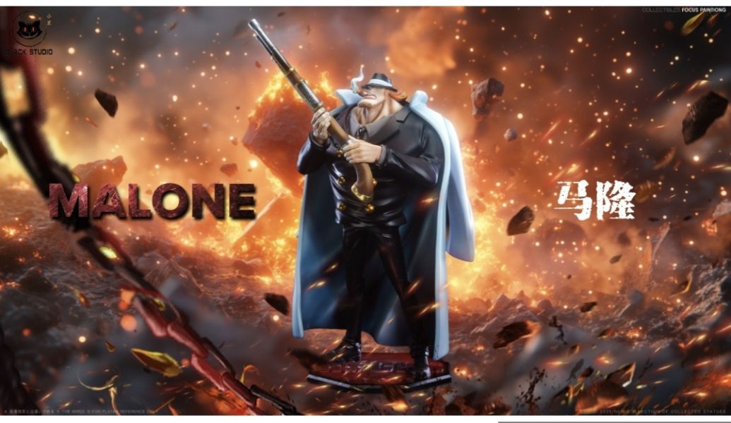 Black小黑工作室 私定系列補全洛克斯海賊團 馬龍 