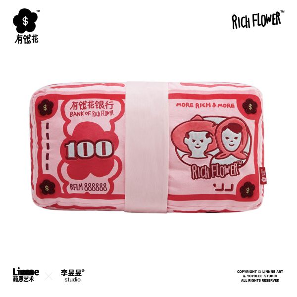 有錢花卡什靠枕 RICH FLOWER CASH CUSHION 