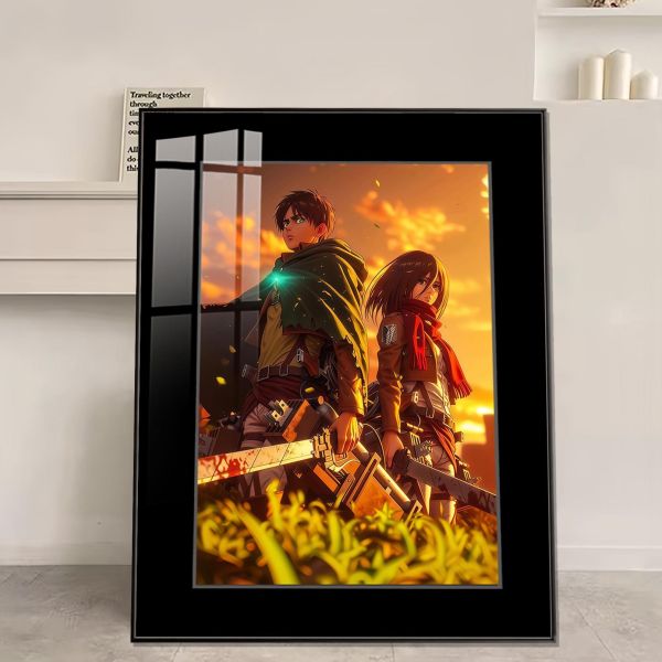 JUZI橘子工作室 艾倫三笠黃昏落幕 裝飾畫 