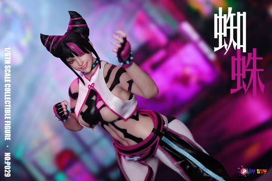正版授權 PLAY TOY 1/6 蜘蛛女特工6代 