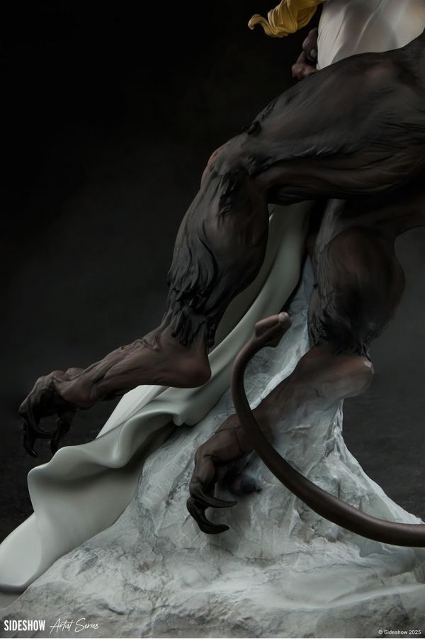 正版授權 Sideshow 46cm 美女與野獸 