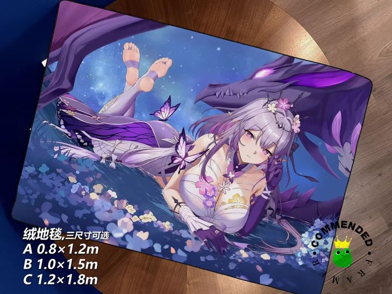 皇呱 《聖女大人》崩壞星穹鐵道奧赫瑪的入殮師聆聽亡者之聲遐蝶裝飾畫 