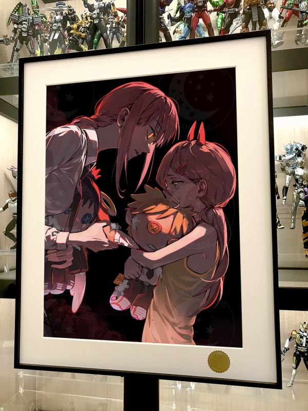 星空《鏈鋸人布娃娃》瑪奇瑪裝飾畫 