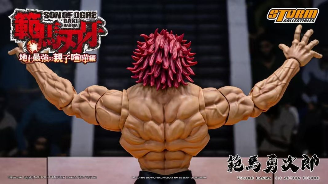 【補款】Storm Toys 1/6 人氣漫畫 刃牙 範馬勇次郎 可動人偶 