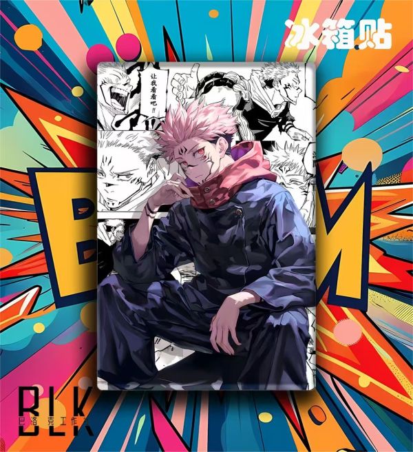 巴洛克 宿儺咒術回戰咒術師裝飾畫/亞克力冰箱貼 