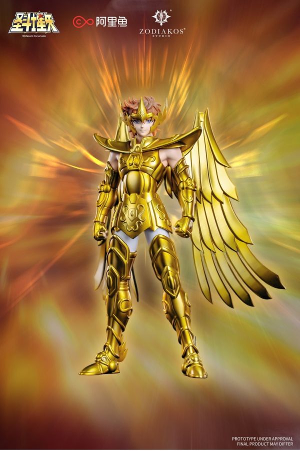 正版授權 Zodiakos鑄刻工作室 《聖鬥士星矢》黃金聖鬥士星耀系列第一彈 十二宮戰士的永恆傳奇 