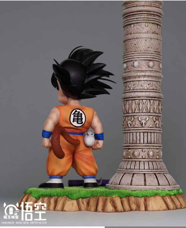 魔王城堡 龍珠 小悟空 模型GK雕像 