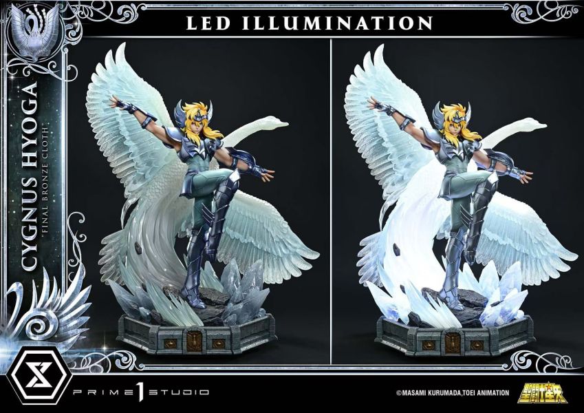 正版授權 Prime 1 Statue 1/4 聖鬥士星矢 天鵝座冰河 最終青銅聖衣 