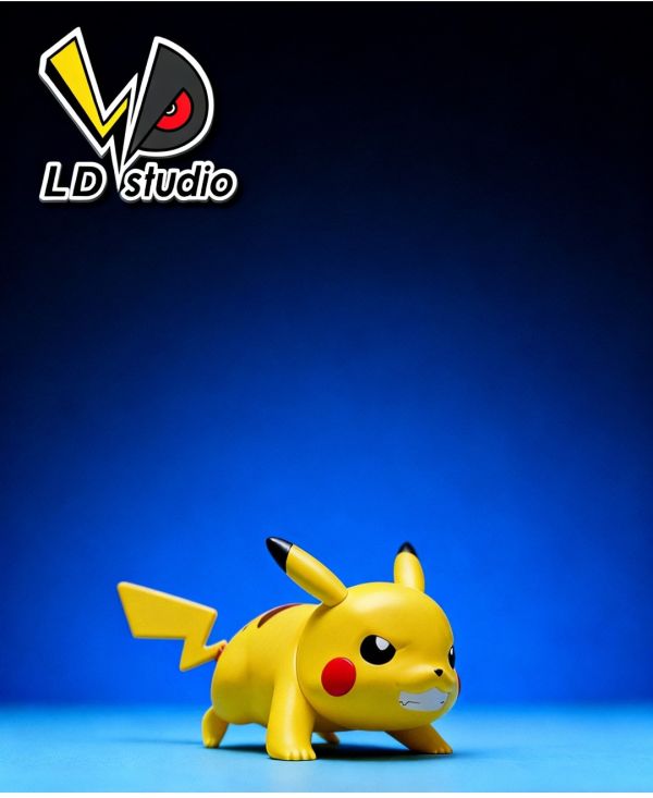 老丁LD工作室 1/1皮卡丘準備戰鬥 