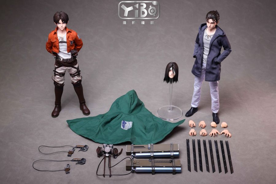 奕博玩模YIBO TOYS 1/6可動兵人艾倫 