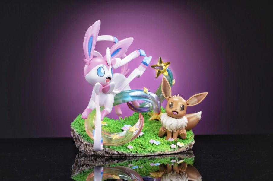 【補款】Digital Monster Studio 寶可夢伊布家族gk系列第八彈 仙子伊布和小伊布 