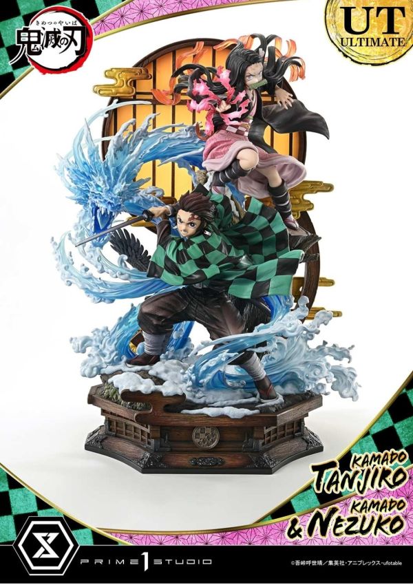 正版授權 Prime 1 Statue 1/6 鬼滅之刃 竈門炭治郎&竈門禰豆子 