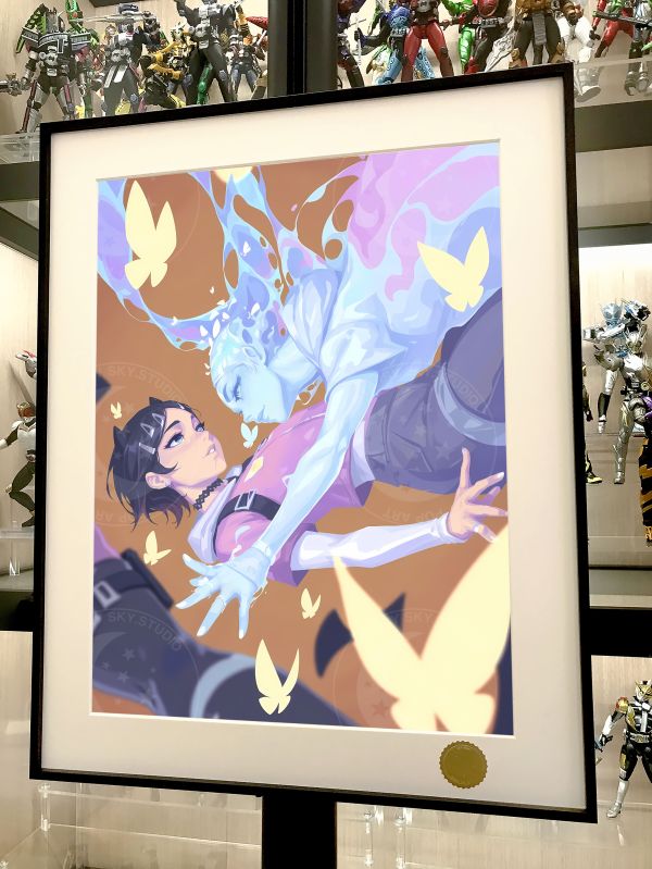 星空《暮蝶》無畏契約永生者瓦羅蘭特裝飾畫 