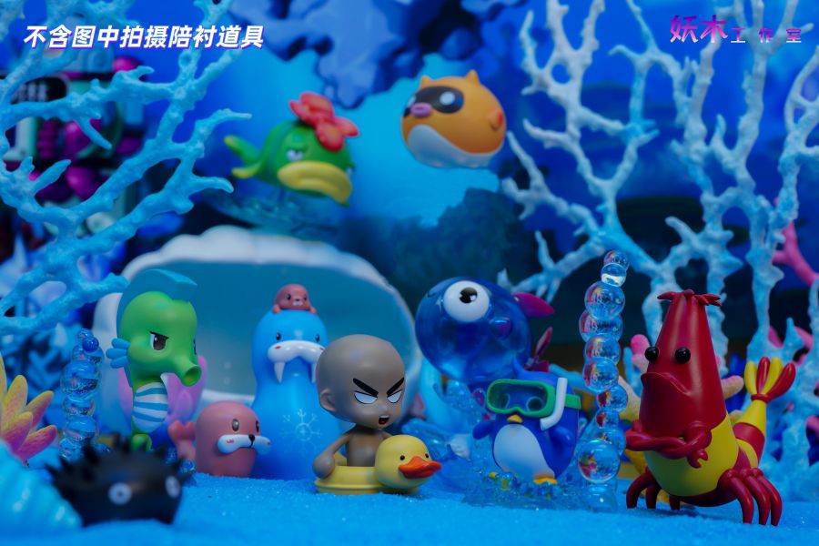 妖木工作室 冒險島水下世界怪物圖鑑 楓之谷 