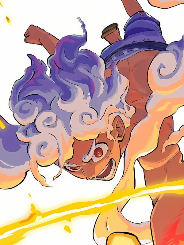 星空《天降尼卡》luffy魯夫五檔海賊王op裝飾畫 