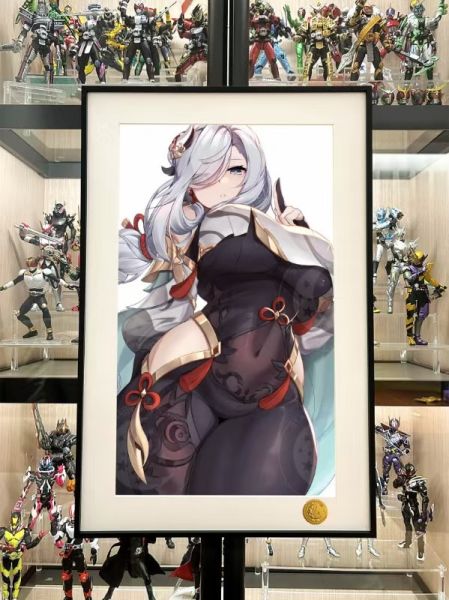 星空工作室 《長款申鶴》孤辰煢懷原神裝飾畫 