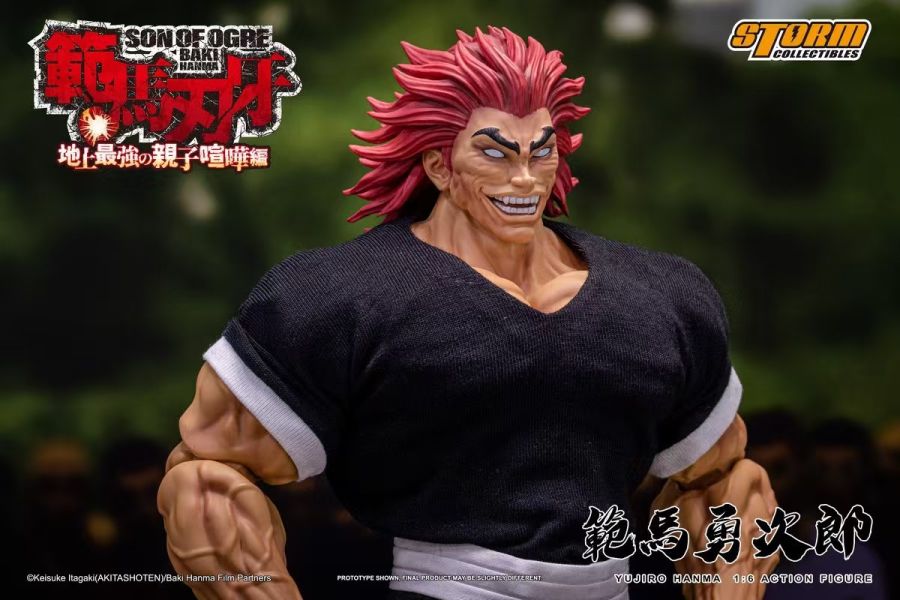 【補款】Storm Toys 1/6 人氣漫畫 刃牙 範馬勇次郎 可動人偶 
