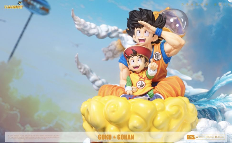 【補款】引擎STUDIO 收藏級龍珠雕像-父子の冒險 雙版本 