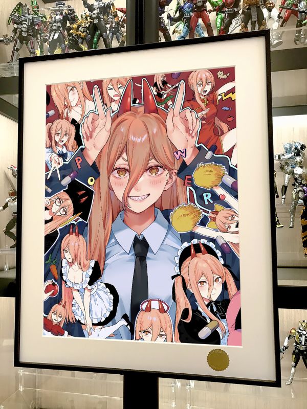 星空《百變帕瓦》電鋸人瑪奇瑪power早川秋電次蕾塞篇裝飾畫 