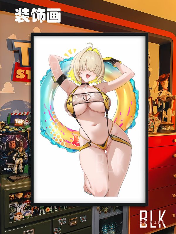 巴洛克《Elegg》伊萊格NIKKE勝利女神妮姬裝飾畫冰箱貼 