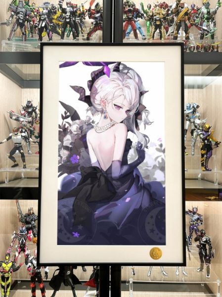 星空 《空崎日奈》蔚藍檔案碧藍檔案裝飾畫 